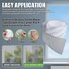 Aluminum Screen Repair Tape 2M x 5CM Mosquito Proof Patch Tear Resistant Material Easy Install for Home Office Window Fix
