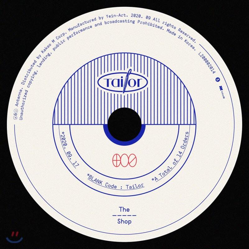

The BLANK Shop - 1st regular album: Tailor