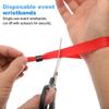 20pcs Wrist Bands Cloth Event Wristbands VIP Wrist for Events Disposable Wristbands Events Colored Wrist Bands Concert Party