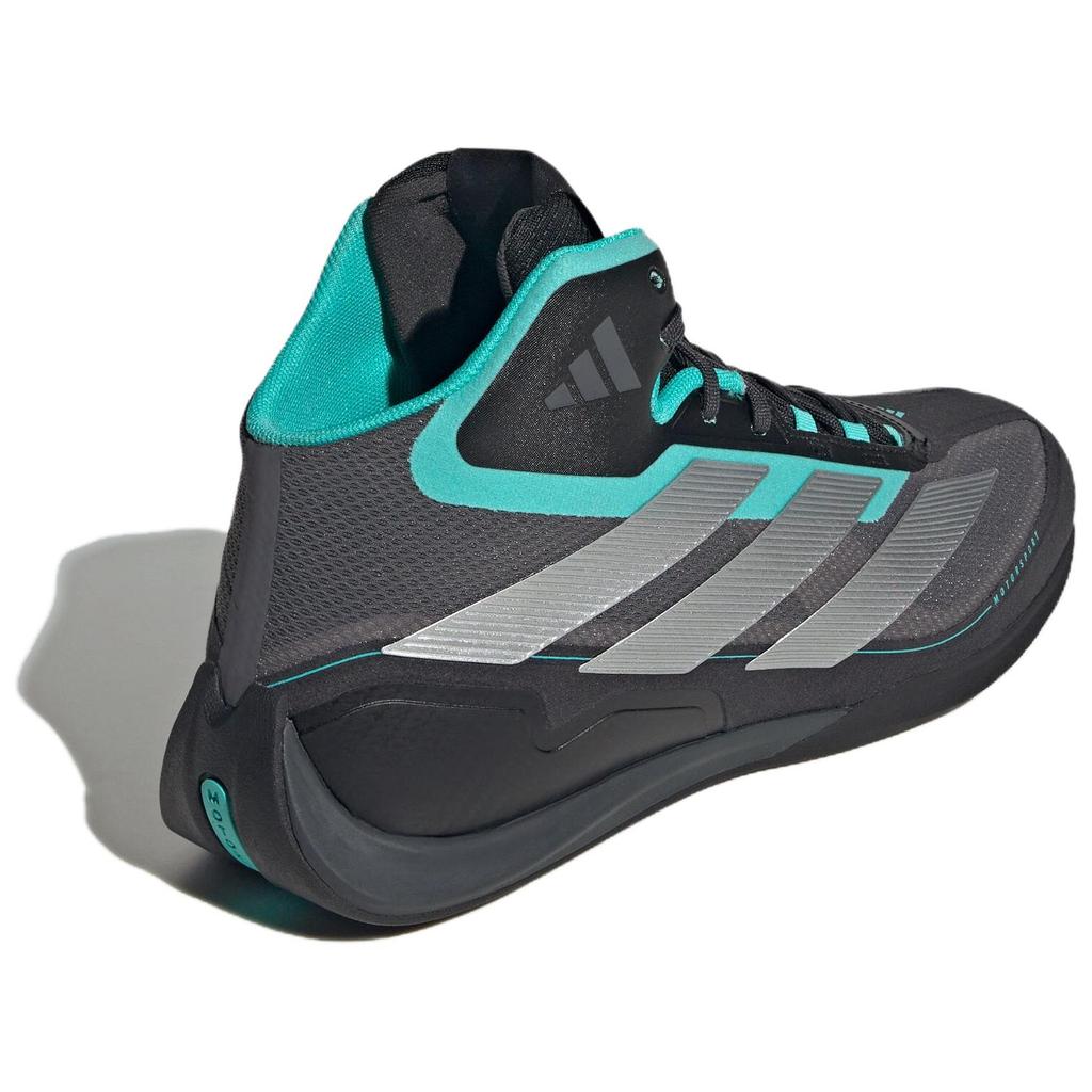 Adidas Feroza Mer Comfortable Versatile Mid-Top Casual Shoes Unisex Casual Shoes Black Green KJ6173