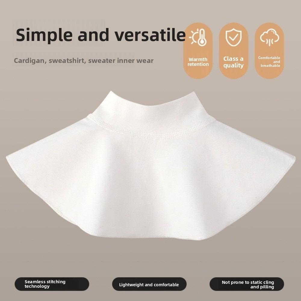

Detachable Shawl Warm Tube Scarf New High Neck Cover Girls 8