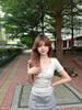 American retro shoulder V-neck leaking collarbone short-sleeved T-shirt women's summer slim-fit short waist pinch design hot girl top