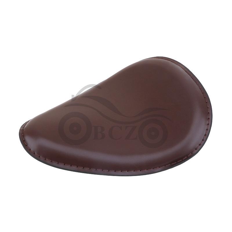 Harley Cruiser Brown Spring Seat Cushion and Bag Single Cushion