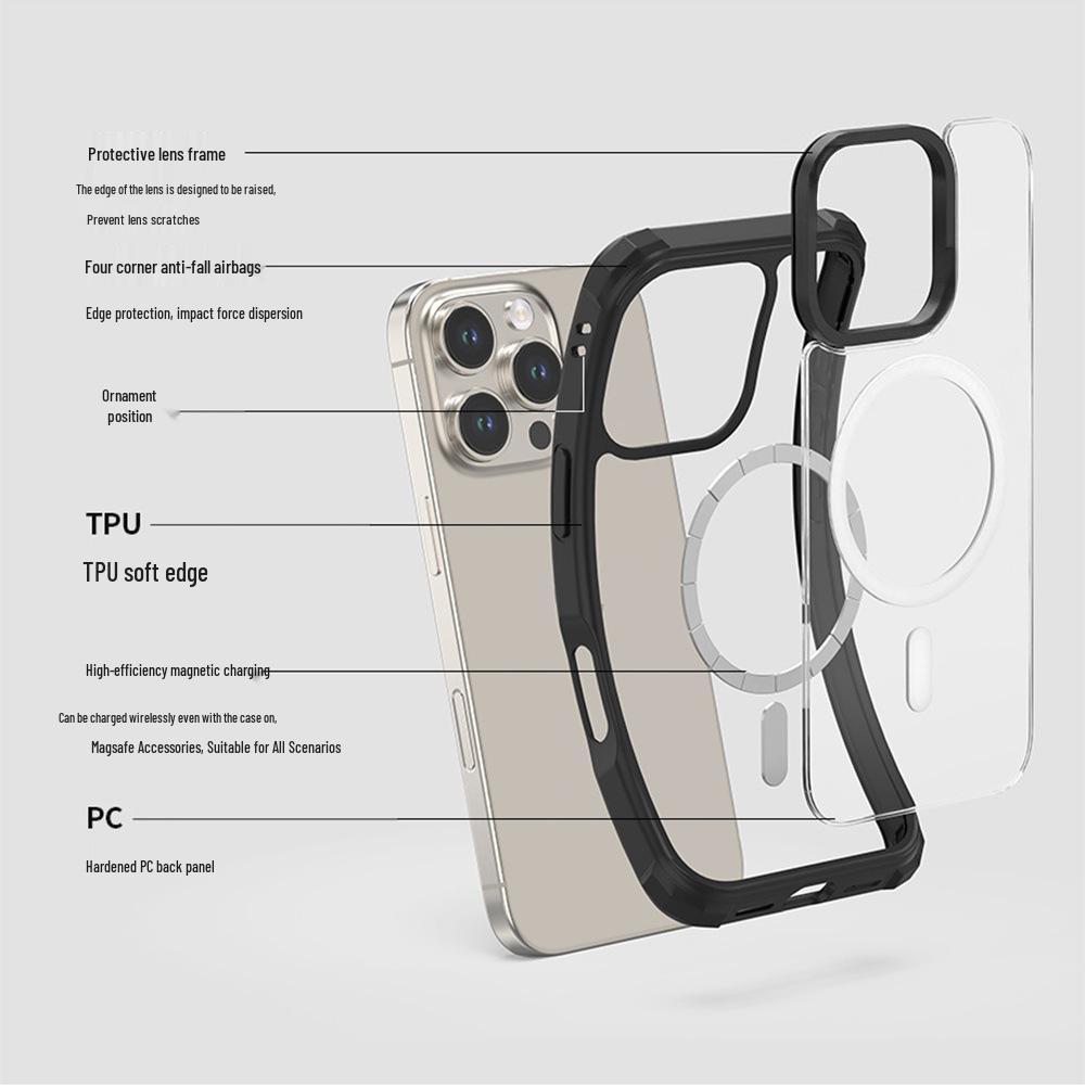 iPhone 14-17 Pro Magnetic Custom Summer Case