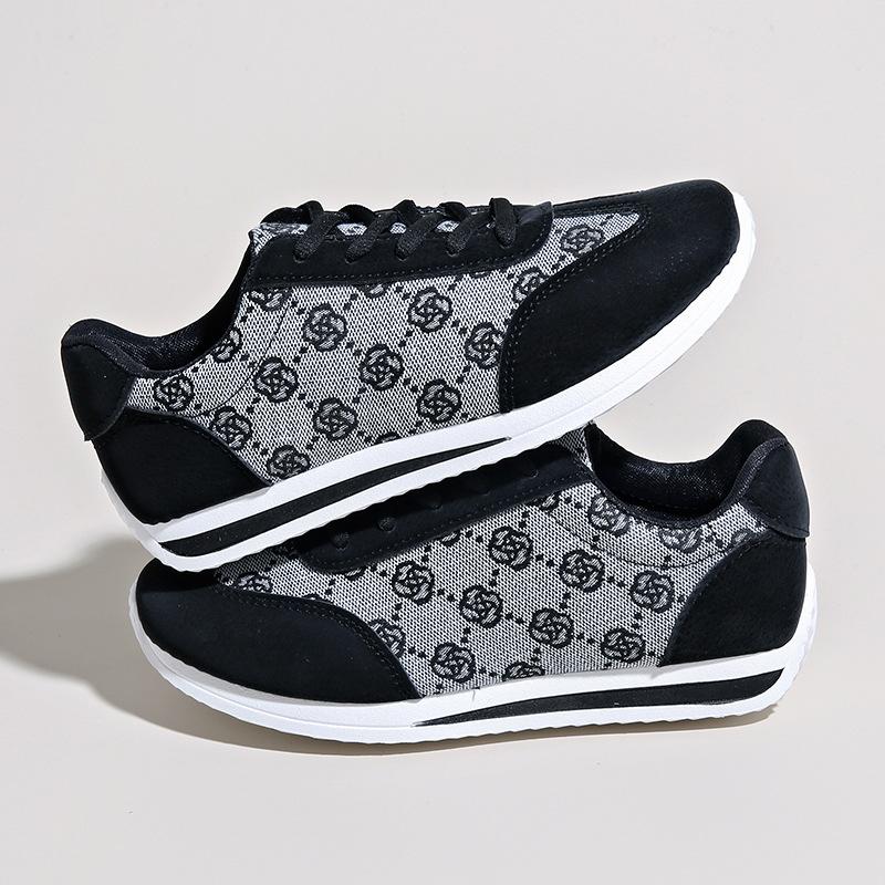 Women's Spring Summer New Fashion Print Designer slip Flat Bottom Sports Shoes Outdoor Play Daily Comfortable Women's Shoes