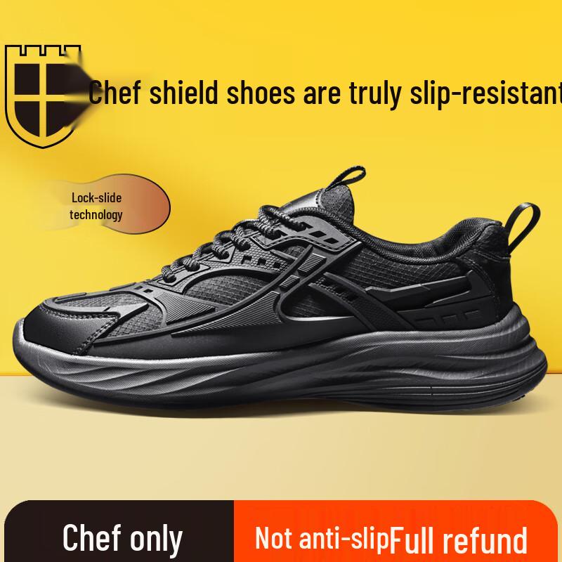 ChuDun Men s Anti-Slip Waterproof Chef Shoes 41