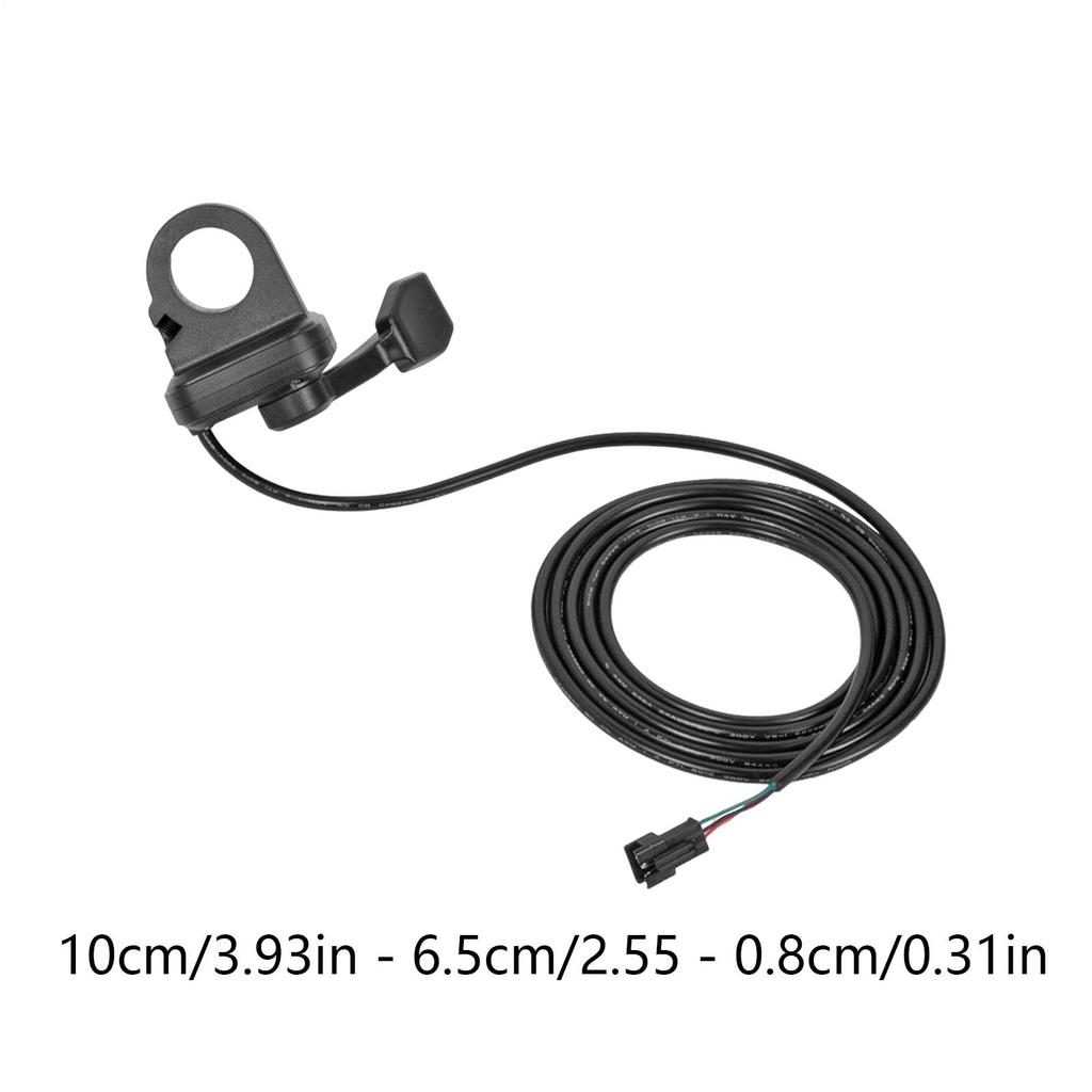 Electric Throttle Ergonomic 3-Pin Controller Electric Scooter Brake Connector With Cable For ATV Motocross Off Road Go-Karting