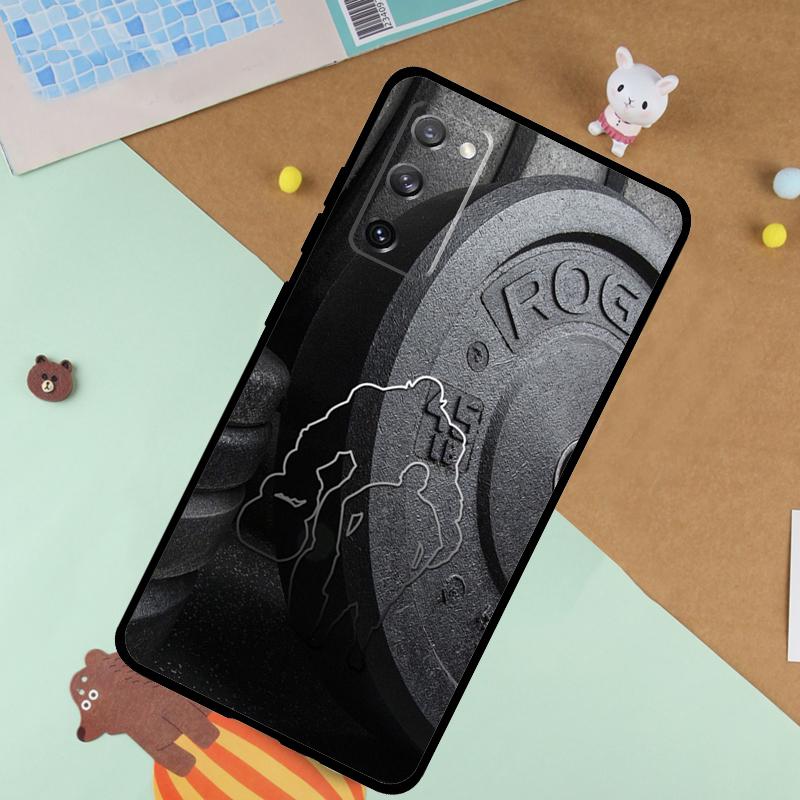 Bodybuilding Gym Fitness Soft Case For Samsung Galaxy S25 Ultra S9 S10 S20 S21 S22 S23 S24 Plus S24 FE Funda Cover