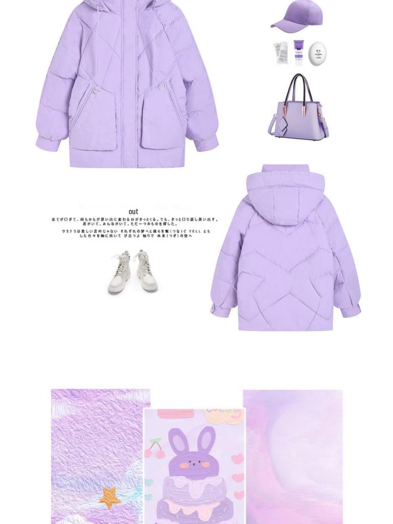 Women's Korean Style Loose Short Down Jacket - Thickened Cotton Coat for Autumn/Winter 2023