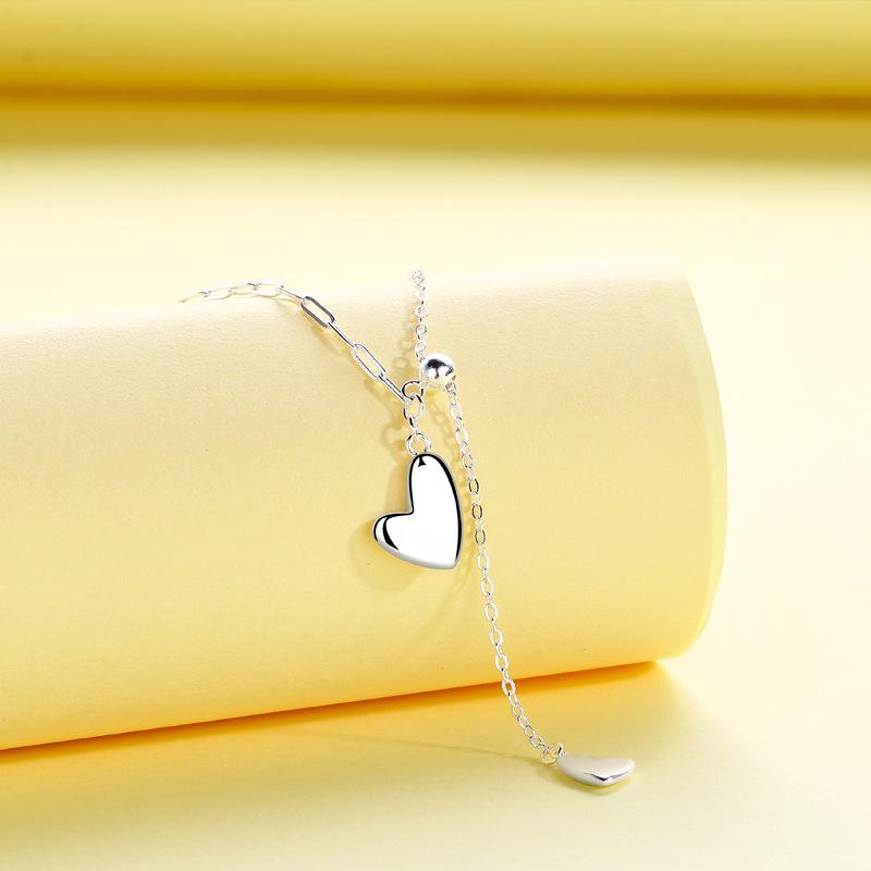 

Любовь кисточка пулл ожерелье женская личность простой нишевый дизайн инс холодный стиль ожерелье женское