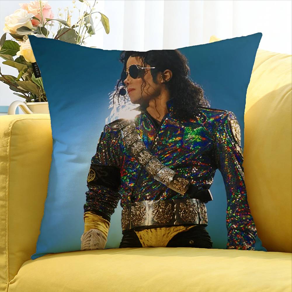 Jaafar Jackson Various Sizes Square Pillow Case For Car Home Bedchamber Decor Peach skin 18*18(CM)-1Pcs