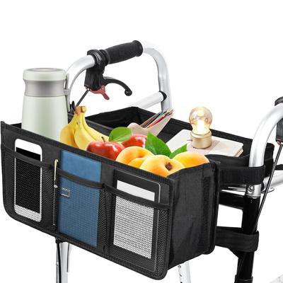 Walkers Storage Bag, Under Large Capacity Pouch Foldable Basket
