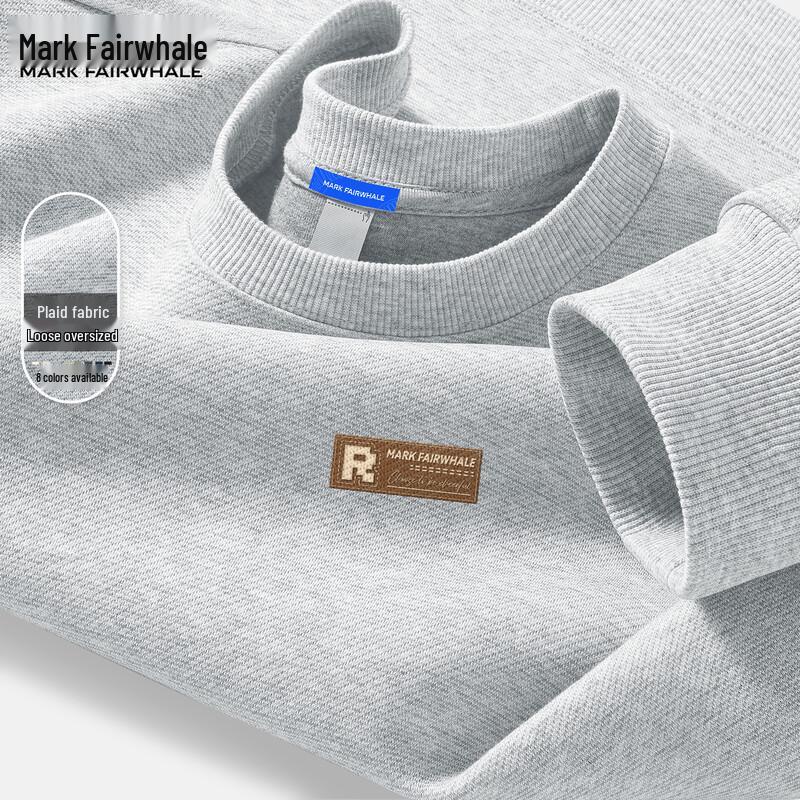 Mark Fairwhale Men's 2025 Autumn Round Neck Pullover Sweatshirt