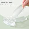 Soft Silicone Heel Grips Anti-Chafing Heel Stickers Half Size Shoe Pads Invisible T-Shape Cushions for High Heels Comfortable