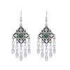 Retro Earrings Women's Ethnic Style Fringed Earrings Xinjiang Ancient Style Earrings Festival Scenic Accessories
