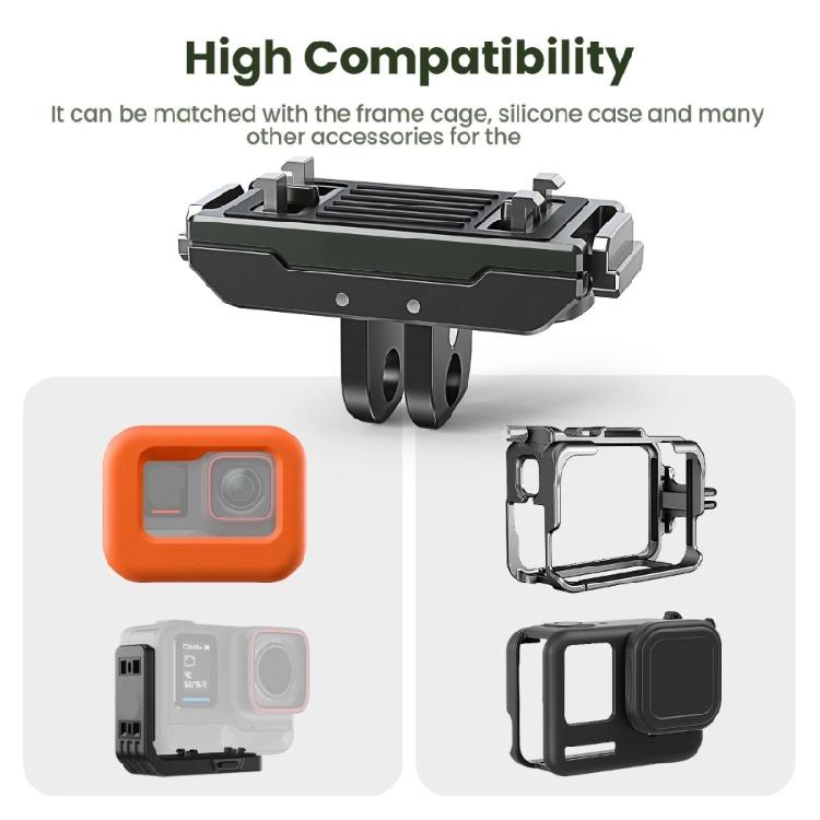 Magnetic Quick Release Base Mount for X5 Action Camera Expansion Adapter Fixed Holder Portable Stand Accessories