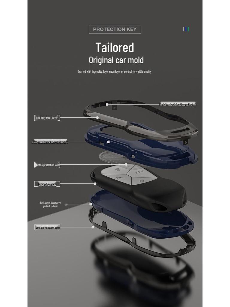 Xiaopeng P70/P7/P5/G3/G9/Beta Key Case with Buckle Shell