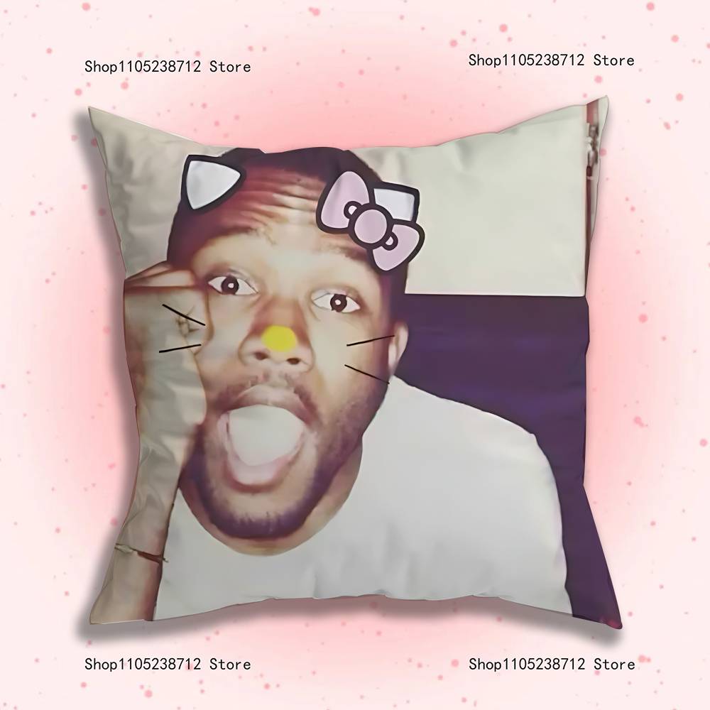 F-Фрэнк Оушен Блонд Наволочка Наволочка Подушка Плюшевая Мальчики Девочки Мультфильм Аниме Кавайи Украшение Детский День Рождения Милые Подарки 12x12Inch