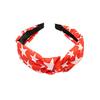 Bohemian Style Wide Knotted Fabric Headband for Women