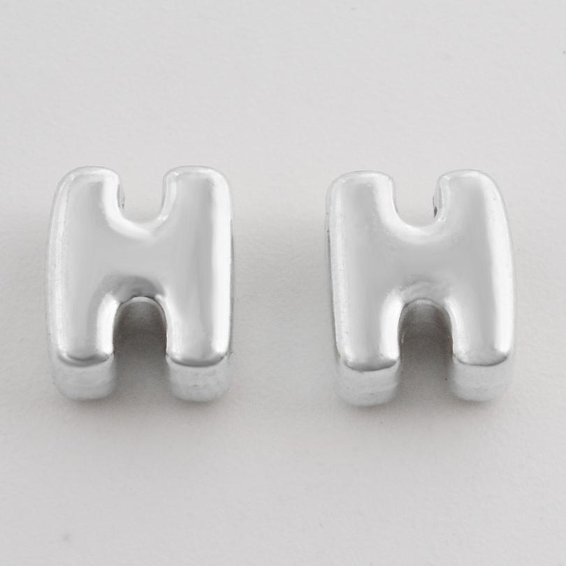 3/6 Stück Kein Ausbleichen Mini-Buchstabenperlen 304 Edelstahlperlen Für Schmuckherstellung Zubehör Handgefertigte Armbänder Fußkettchen Materialien Großhandel