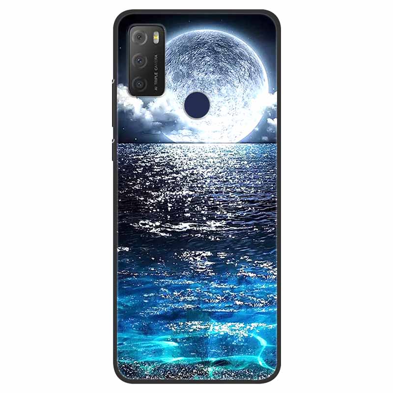 For TCL 20Y Case Shockproof Silicone Soft Phone Back Cover For TCL 20E 6125F Case TPU Bumper Coque For TCL20Y TCL20E 20 Y Funda