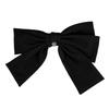 VVV Unbal Big Ribbon Hairpin _ Black