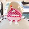 Guan Zhuojia Striped Little Monster Car Tissue Box