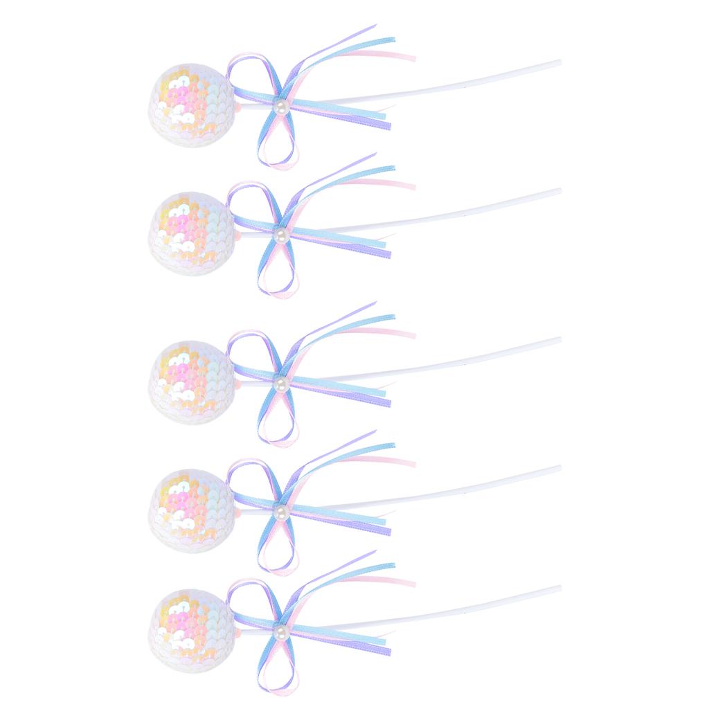 5 szt. Brokatowe Toppery na Babeczki, Urocza Dekoracja Tortu na Urodziny, Wesele, Dekoracja na Przyjęcie