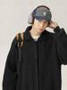 Men's High-neck Cardigan Sweater, Color Knitwear, Loose-fitting Stand-collar Coat