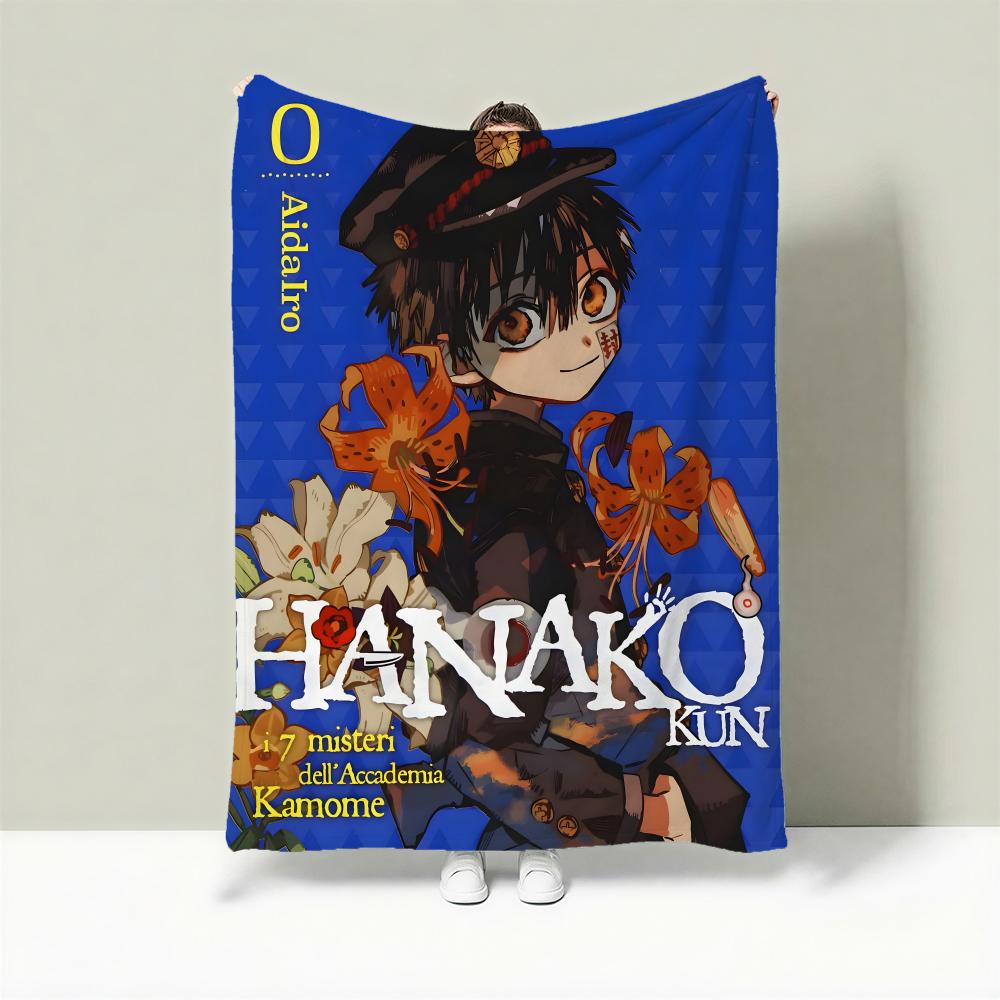 

Anime T-Toilet-Bound Hanako-kun Throw Lightweight 240g Flannel Blanket Soft Skin-friendly for Summer Cooling 75cmx90cm