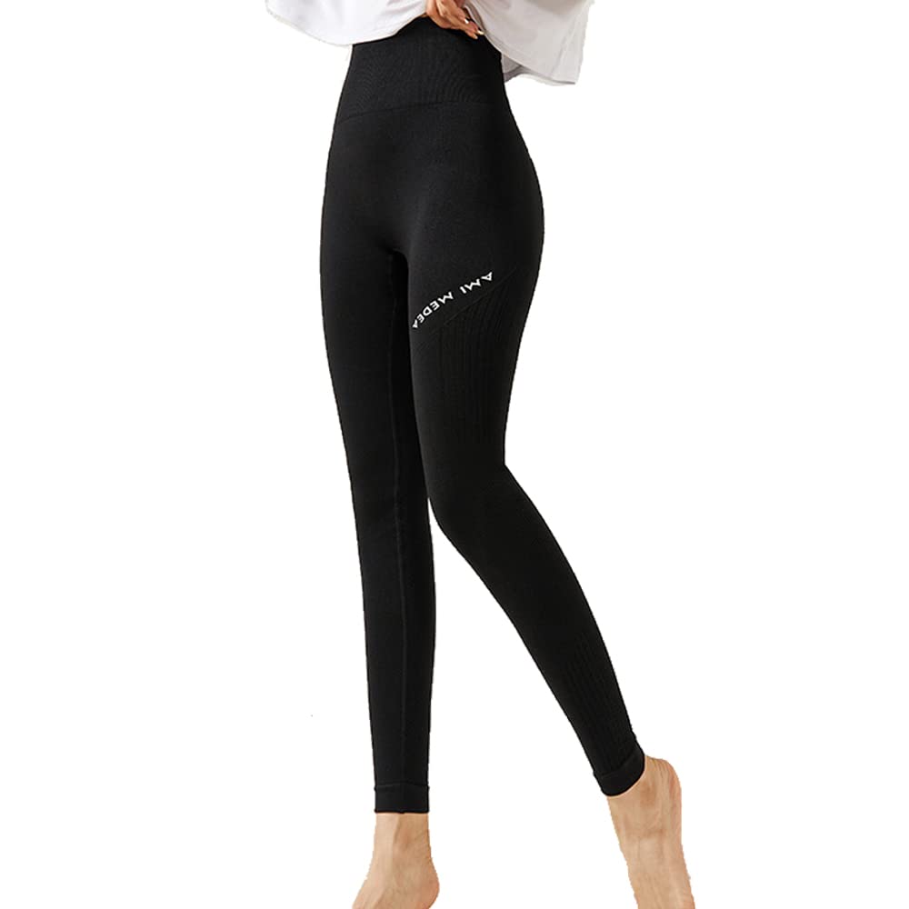 MORGEN SKY Yoga Pilates Long Sports Long JS04 Women's Pants, Wear, High-Waisted, Lift-Up, Moisture-Wicking, Quick-Drying, Breathable, Stretch,