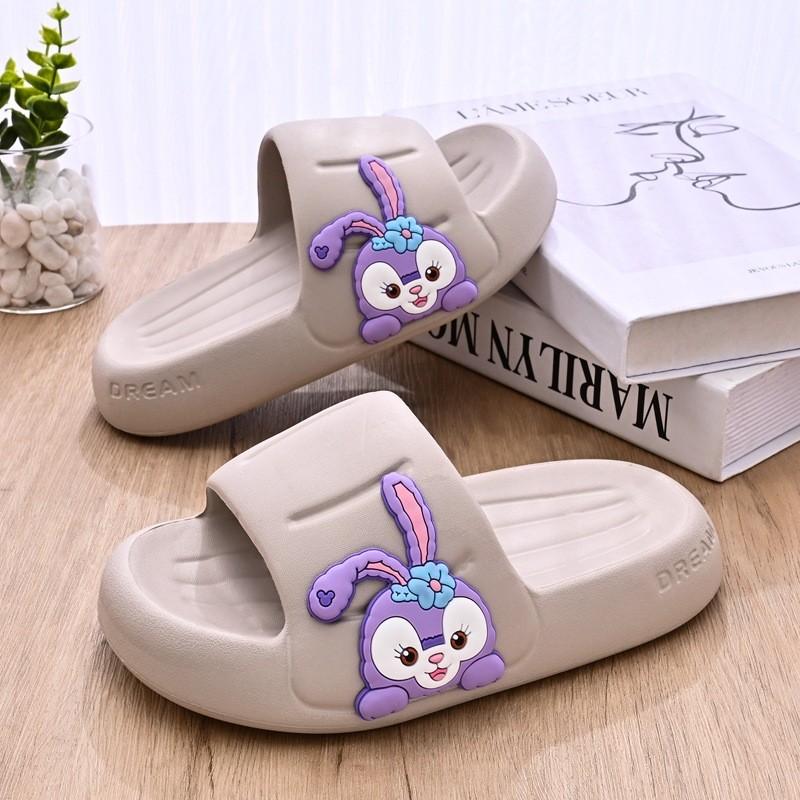 Trendy Cartoon Design Girls Summer Slippers Soft And Durable For Indoor And Outdoor Use