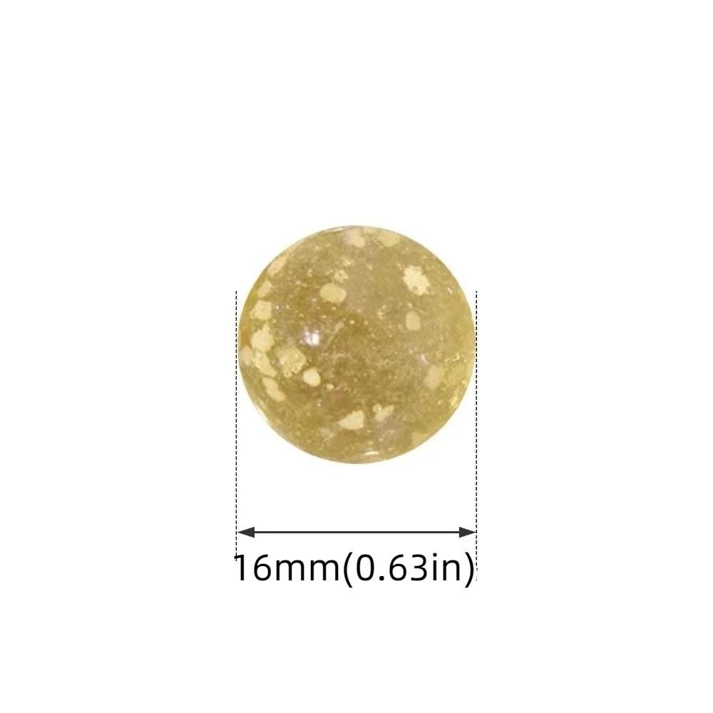 10pcs/pack Non-porous Fish Tank Glass Ball Glow in The Drak Transparent Crystal Beads Parent-child