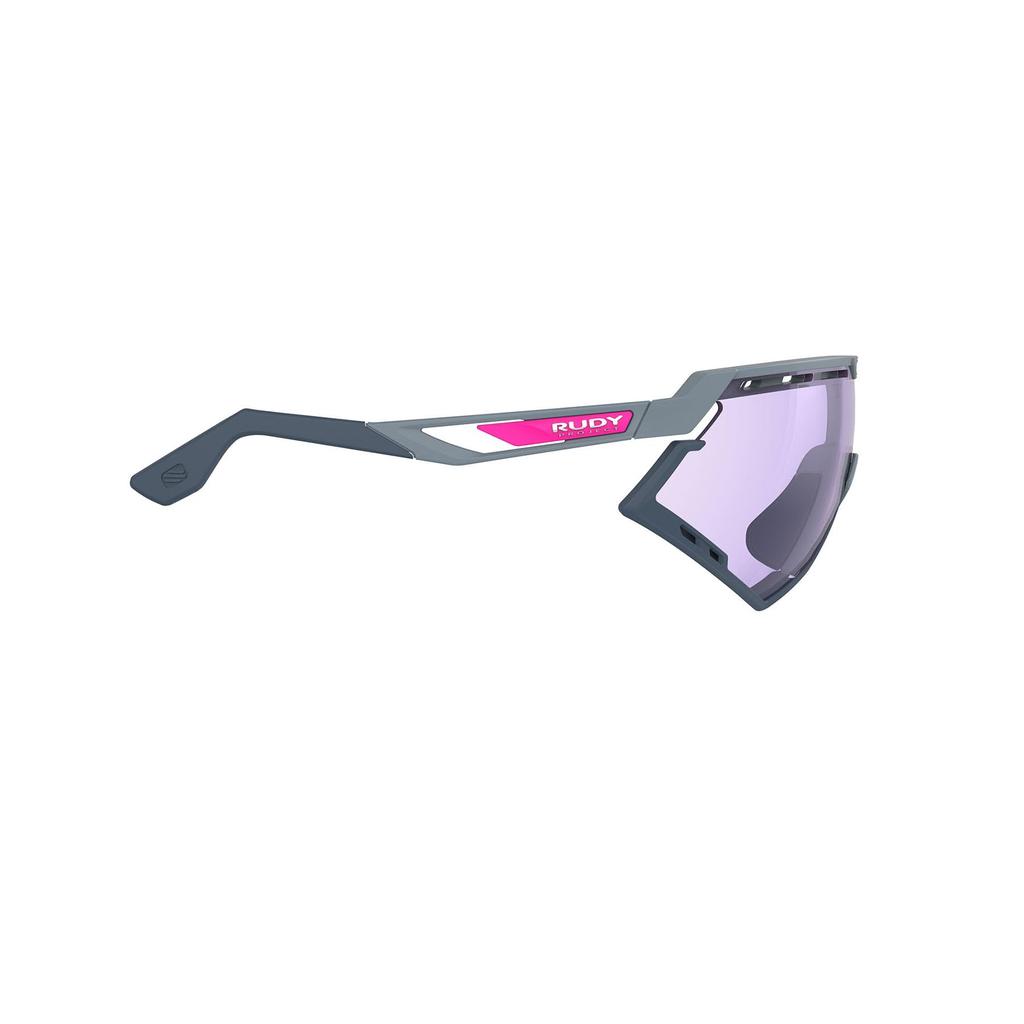 Rudy Project DEFENDER Sports Glacier Matte Frame with 2 Photochromic Laser Sunglasses, ImpactX® Purple, SP527559-0000