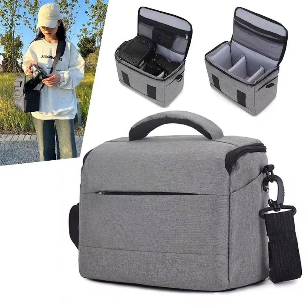 Nylon Material DSLR Camera Shoulder Bag Waterproof Camera Protective Case  Equipment Protection