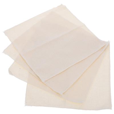 4Pcs Punch Needle Cloth Linen Fabric Monks Cloth DIY Embroidery Gridding Fabric for Rug Tufting Handicraft Project Sewing