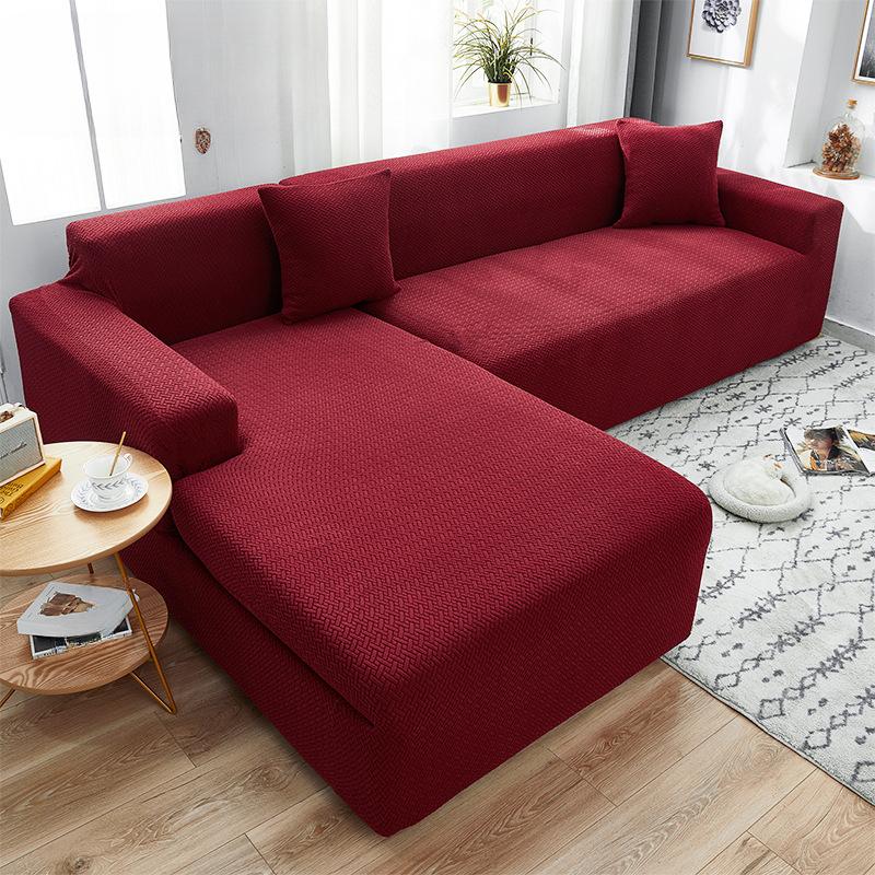 Capa elástica antiderrapante para sofá, capa universal com tudo incluído, quatro estações, toalha de sofá preguiçosa, pano de cobertura completa
