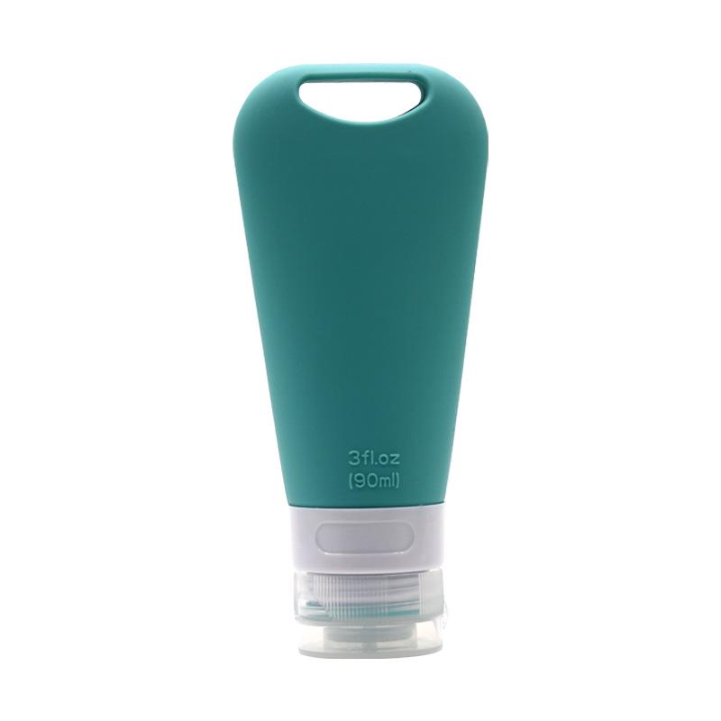 2022 Silicone Travel Bottle Set with Hanging Holes