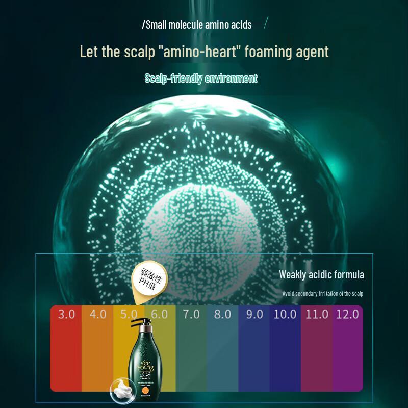 Ziyuan Amino Acid Soapnut Purifying Shampoo 535ml