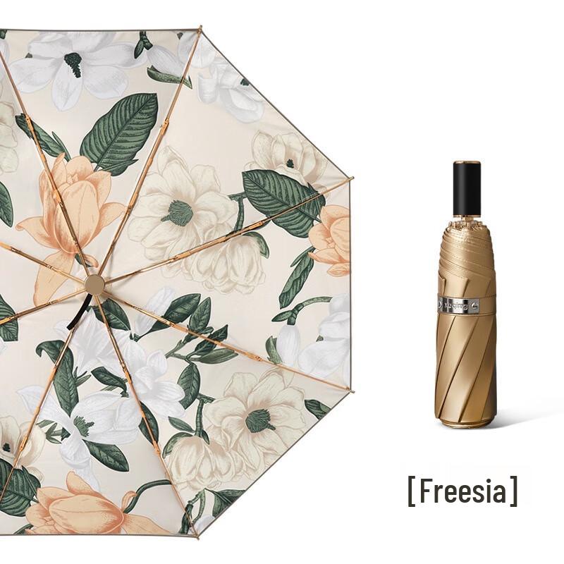 Manual 8-Rib Double-Layer Business UV Protection Umbrella