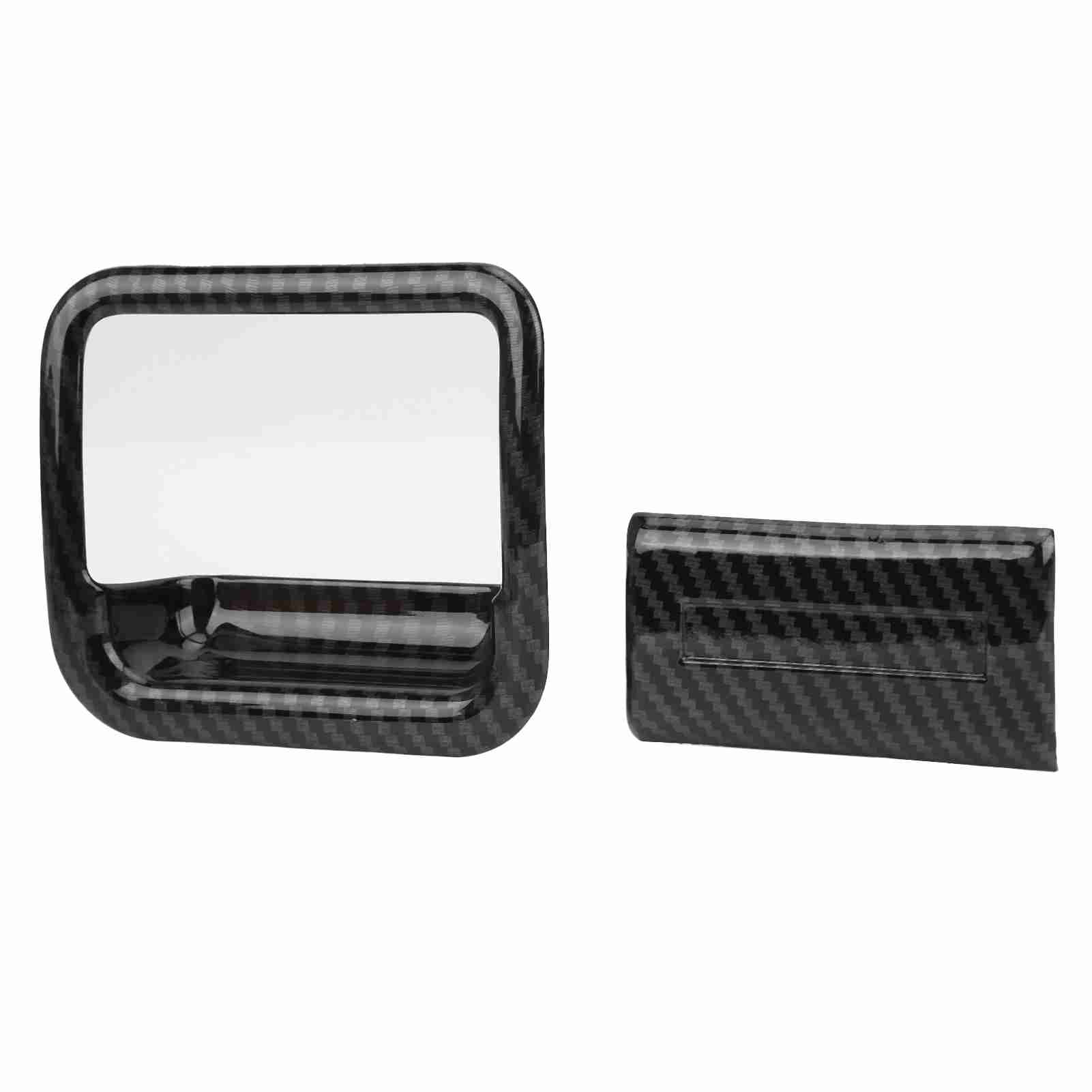 

Накладка на ручку бардачка CoPilot с отделкой под карбоновое волокно, подходит для Nissan Navara Frontier NP300 20152019