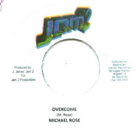

7-дюймовая пластинка MICHAEL ROSE - Overcome Jam 2 2009 Ямайка Регги, Ска и Даб