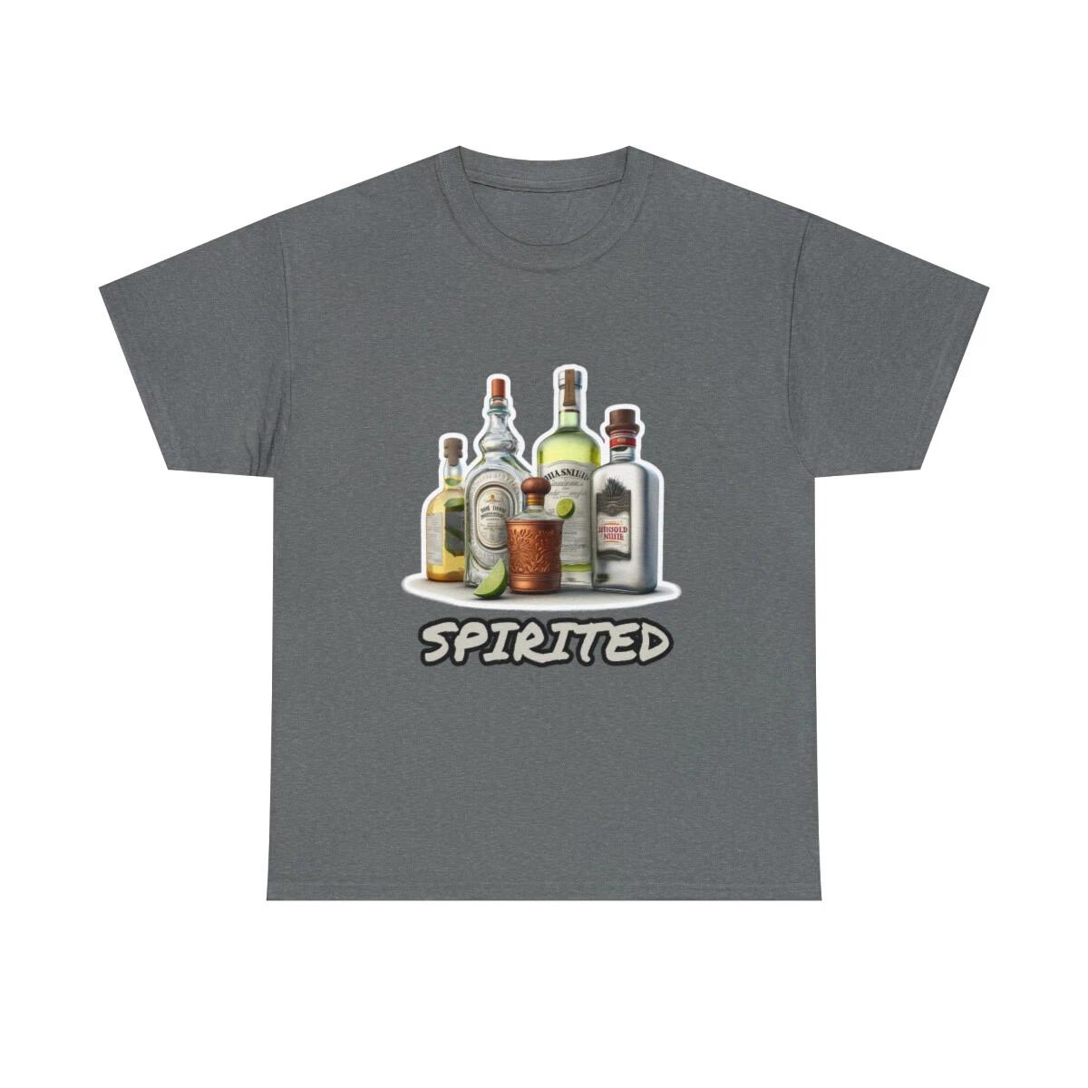 US Adults - Spirited - alcohol drinker - Unisex Heavy Cotton Tee 4XL