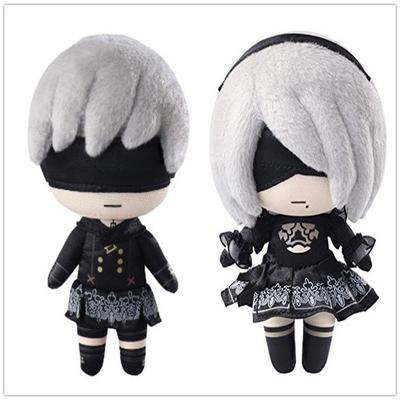 Neues Nier Automata 2b Plüschtier Nier Mechanisches Zeitalter Spiel Zeichentrickpuppe