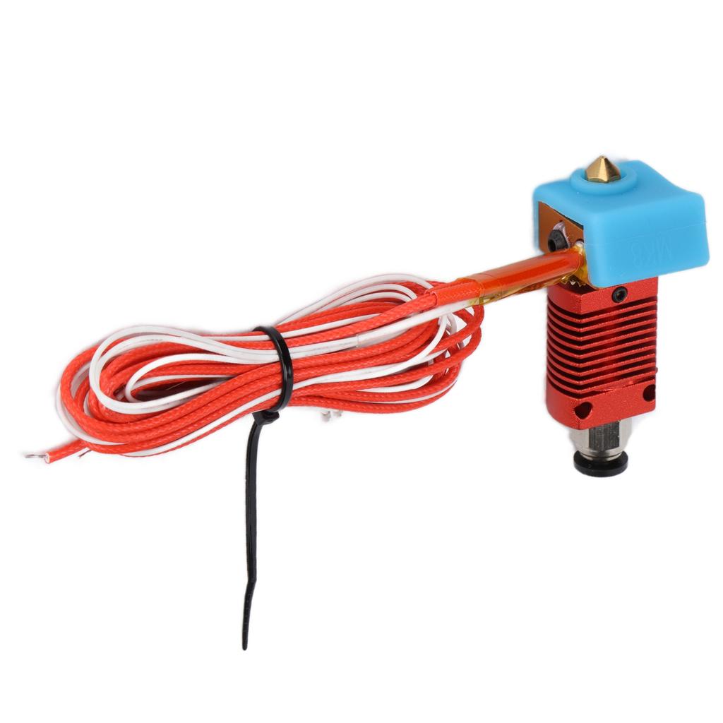 Extruder Hotend Kit Corrosion Resistance Rugged 0.4mm Needle 3D Printer Accessories 12V 24V 40W
