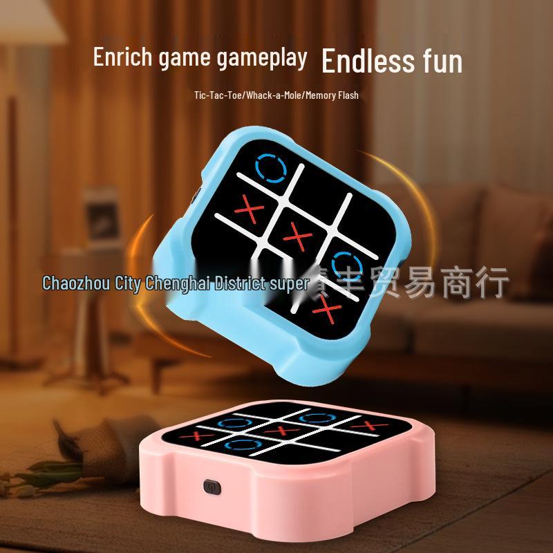 Hot Sale: All-in-One Electronic Tic-Tac-Toe Board Game - Fun, Educational Toy and Gift for Children's Day