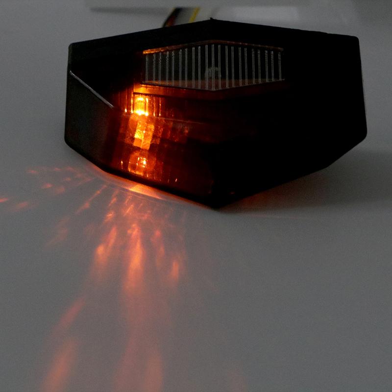 Motorcycle Signal Indicator 11 LED Tail Light Turn Signals Universal