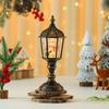 Christmas Resin Water-filled Luminous Display USB with Music, Snowflakes, Old Man, Christmas Tree Light Display, Christmas Gift