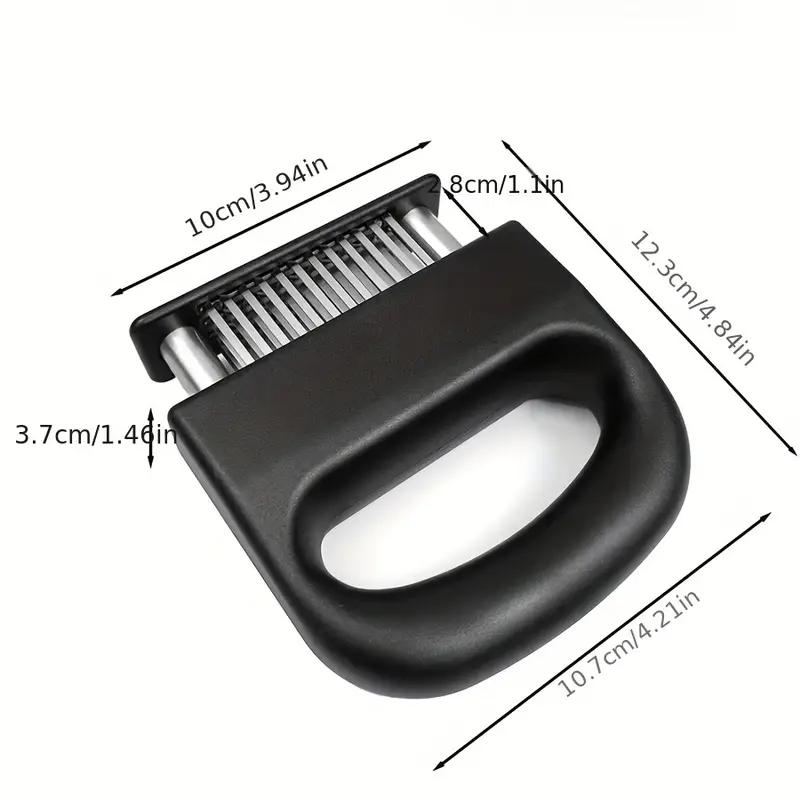 1 Stück, Fleischklopfernadeln, Fleischklopferwerkzeug, Fleischklopfermaschine mit 48 Nadeln, Fleischklopfernadeln aus Edelstahl