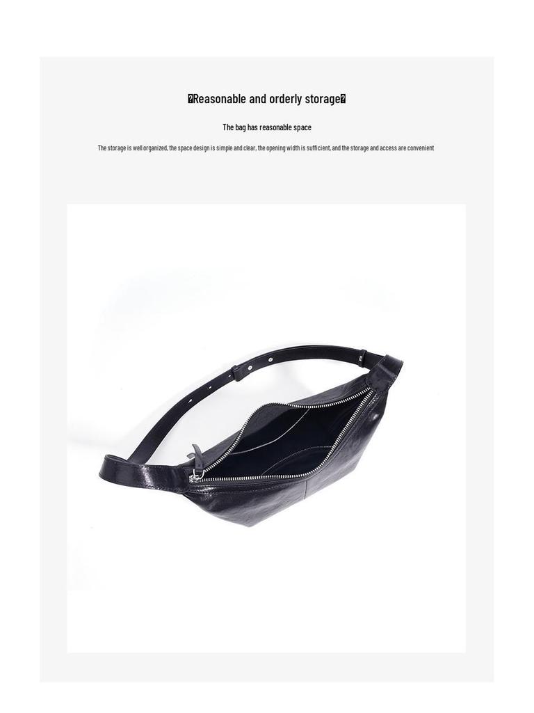 2025 Minimalist Retro Crossbody & Underarm Bag - High-End, Fashionable, Versatile for Commuting